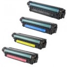 HP 507X 507A High Yield Black Laser Toner Cartridge Set Black Cyan Yellow Magenta