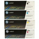 Brand New Original HP 131X Laser Toner Cartridge Set Black Cyan Yellow Magenta High Yield