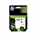 Brand New Original HP N9H56FN 933 INK / INKJET Cartridge Tri Color Set Cyan Magenta Yellow