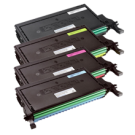 DELL 2145CN High Yield Laser Toner Cartridge Set Black Cyan Yellow Magenta