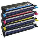 DELL 3115 Laser Toner Cartridges Set Black Cyan Yellow Magenta High Yield