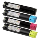 DELL 5130CDN High Yield Laser Toner Cartridge Set Black Cyan Yellow Magenta