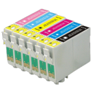 EPSON T078 / T079 INK / INKJET Cartridge Set Black Cyan Magenta Yellow Light Cyan Light Magenta