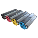 EPSON C1900 Laser Toner Cartridge Set Blavk Cyan Yellow Magenta