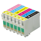 EPSON T079 INK / INKJET Cartridge Set Black Cyan Yellow Magenta Light Cyan Light Magenta