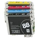 EPSON T088 INK / INKJET Cartridge Set Black Cyan Yellow Magenta