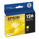 Brand New Original EPSON T126420 High Yield INK / INKJET Cartridge Yellow