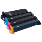 Konica Minolta 7400 / 7450 Laser Toner Cartridge Set Black Cyan Yellow Magenta