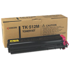 Brand New Original Kyocera Mita TK-512M Laser Toner Cartridge Magenta