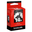 Brand New Original LEXMARK 18C2080 (14A) INK / INKJET Cartridge Black