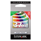 Brand New Original LEXMARK 18C2180 37XL High Yield INK / INKJET Cartridge Color