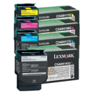 Brand New Original LEXMARK / IBM C540 Laser Toner Cartridge Black Cyan Magenta Yellow High Yield
