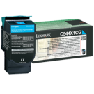 Brand New Original LEXMARK / IBM C544X1CG High Yield Laser Toner Cartridge Cyan