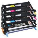 LEXMARK / IBM X560N Laser Toner Cartridge Set Black Cyan Yellow Magenta