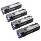 Ricoh 1224C Laser Toner Cartridge Set Black Cyan Yellow Magenta