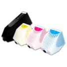 Ricoh 3800 Laser Toner Cartridge Set Black Cyan Yellow Magenta