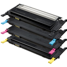 SAMSUNG CLP-315 Laser Toner Cartridge Set Black Cyan Yellow Magenta