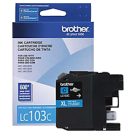 ~Brand New Original BROTHER LC103C INK - INKJET Cartridge Cyan High Yield