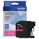 Brand New Original BROTHER LC103M INK / INKJET Cartridge Magenta High Yield