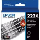 Brand New Original Epson T222XL120 Black Ink / Inkjet Cartridge