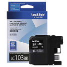 Brand New Original BROTHER LC103BK INK / INKJET Cartridge Black High Yield