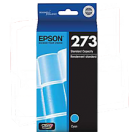 ~Brand New Original EPSON T273220 (T273) INK / INKJET Cartridge Cyan