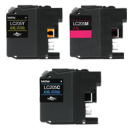 Brother LC205-XXL COLOR INK / INKJET Set Extra High Yield Cartridge Cyan Magenta Yellow