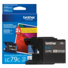 Brand New Original Brother LC79CS Extra High Yield Ink Cartridge Cyan