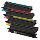 Brother TN115 Laser Toner Cartridge Set Black Cyan Yellow Magenta High Yield