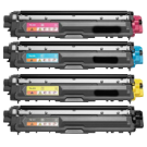 BROTHER TN221 / TN225 Laser Toner Cartridge Set High Yield Black Cyan Yellow Magenta