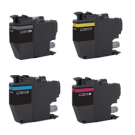 BROTHER LC3013 High Yield INK / INKJET Cartridge Set Black Cyan Magenta Yellow