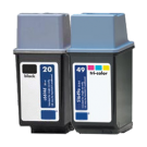 HP C6614A / 51649A (20 / 49A) INK / INKJET Cartridge Combo Pack Black Tri-Color
