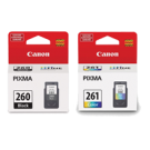 Brand New Original Canon 260 / 261 Ink / Inkjet Cartridge Set