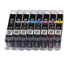 CANON CLI-42 INK / INKJET Cartridge Set (8 Cartridges) Black Cyan Yellow Magenta Gray Light Gray Photo Cyan Photo magenta