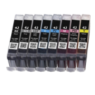 CANON CLI-42 INK / INKJET Cartridge Set Black Cyan Yellow Magenta Gray Light Gray Photo Cyan Photo magenta