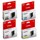 Original Brand New CANON PGI-1200 Set INK / INKJET Cartridge Black Yellow Magenta Cyan