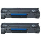 PACK of 2-HP CE285A HP85A Laser Toner Cartridge