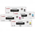 Brand New Original CANON CRG-118 Laser Toner Cartridge Set Black Cyan Magenta Yellow