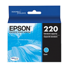 Brand New Original EPSON T220220 (220) INK / INKJET Cartridge Cyan