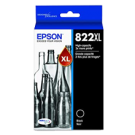 Brand New Original Epson T822XL120 Black Ink / Inkjet Cartridge