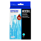 Brand New Original Epson T822XL220 Cyan Ink / Inkjet Cartridge