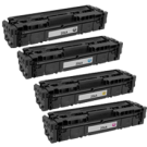 HP 206A Laser Toner Cartridge Set Black Cyan Yellow Magenta - NO CHIP