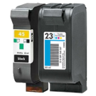 HP 51645A / C1823A (45A / 23A) INK / INKJET Cartridge Combo Pack Black Tri-Color