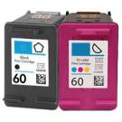 HP CC640WN / CC643WN #60 INK / INKJET Cartridge Combo Pack Black Tri-Color