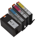 HP 910XL Ink / Inkjet Cartridge Set Black Cyan Magenta Yellow