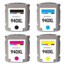 HP 940XL INK / INKJET Set Black Cyan Yellow Magenta