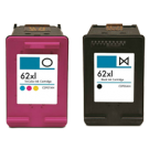 HP 62XL INK / INKJET Cartridge High Yield COMBO PACK