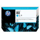 Brand New Original HP C4872A (HP 80) INK / INKJET Cyan