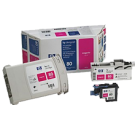 ~Brand New Original HP C4892A (HP 80) INK / INKJET Magenta Printhead & Cleaner Value Pack