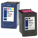 HP C6656A / C6657A (56 / 57) INK / INKJET Cartridge Combo Pack Black Tri-Color